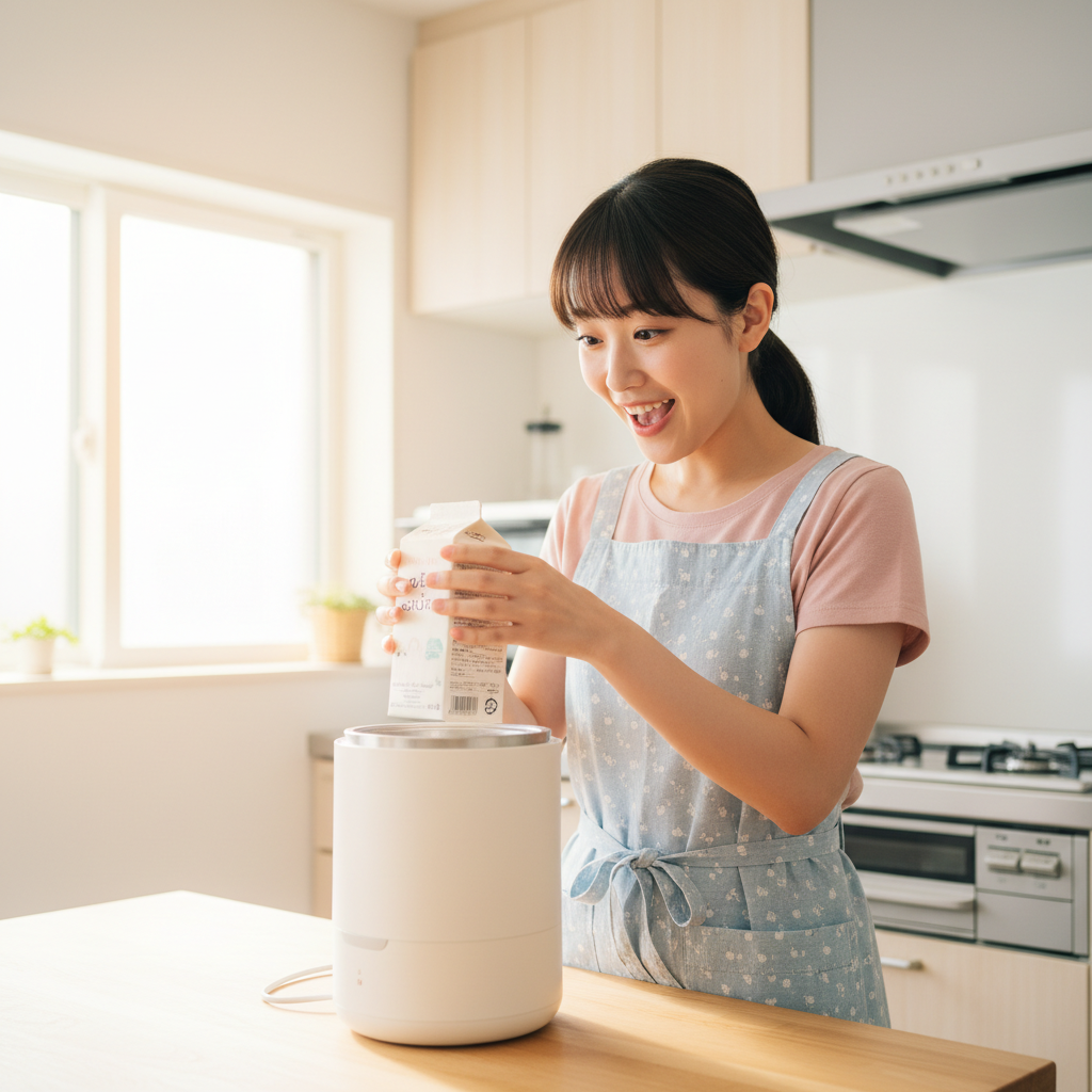 ヨーグルトメーカー 牛乳パック どこでの牛乳パック式ヨーグルトメーカーはどこで？【結論】主要5店舗を比較について解説するイメージ画像