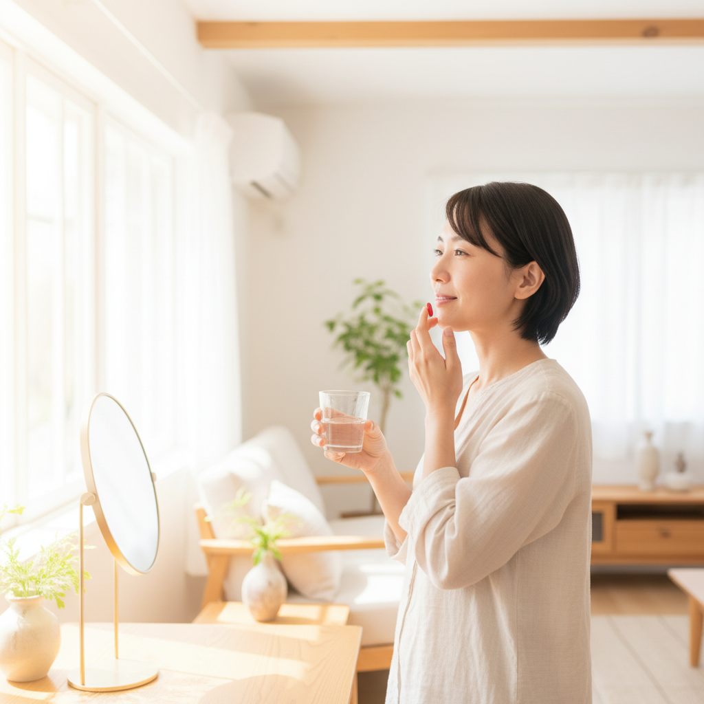 アスタキサンチン ドラッグストア どこのアスタキサンチンはドラッグストアのどこ？主要5社を調査について解説するイメージ画像