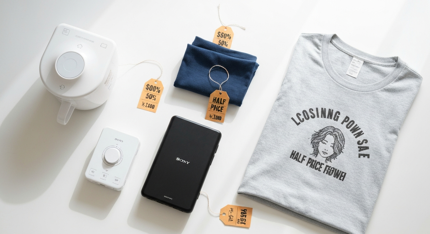 閉店セール 掘り出し物 探しの閉店セールで掘り出し物を見つける方法！安く賢く買い物術について解説するイメージ画像