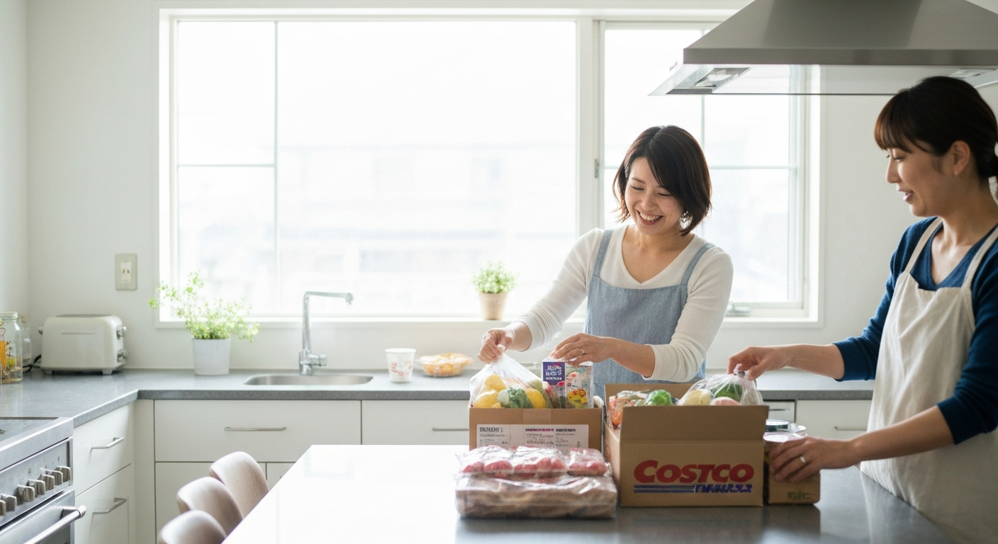 コストコ シェア やってみたのコストコシェア 損しないために知るべきこと【主婦目線】について解説するイメージ画像