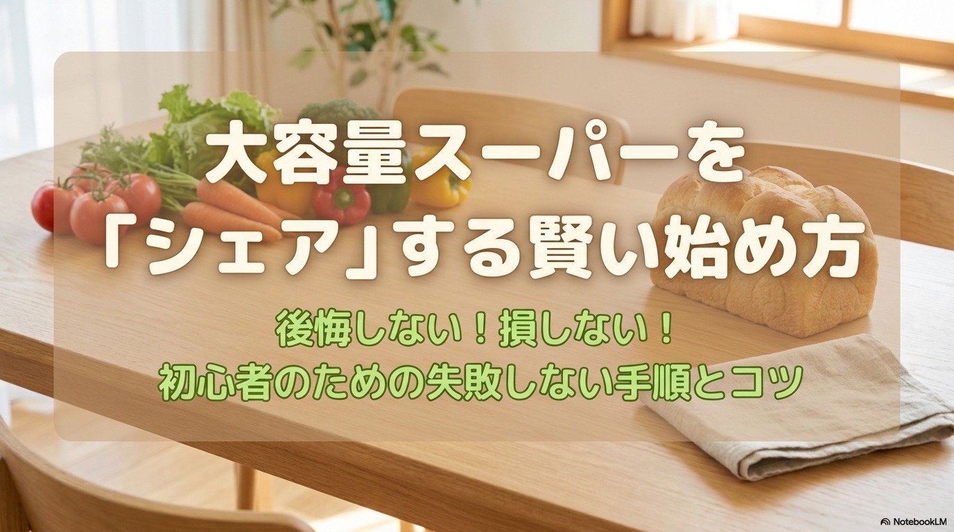 コストコシェア やってみた?【30代主婦の本音】損しない賢い始め方