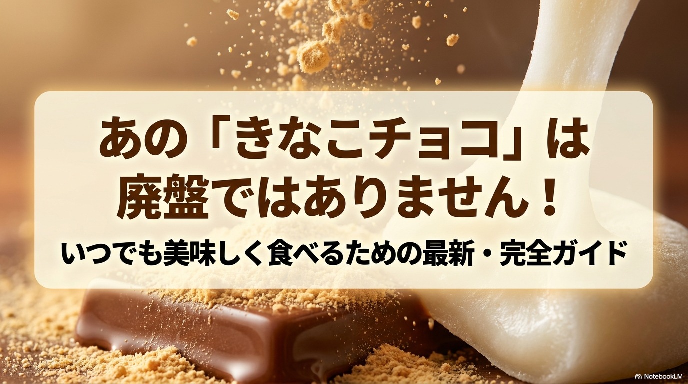 チロルチョコきなこは廃盤じゃない!再販情報と代替品
