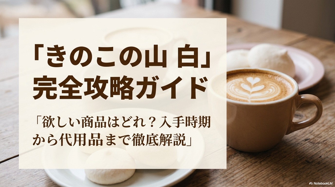 きのこの山 白はどこで買える？【主婦調査【2026年版】